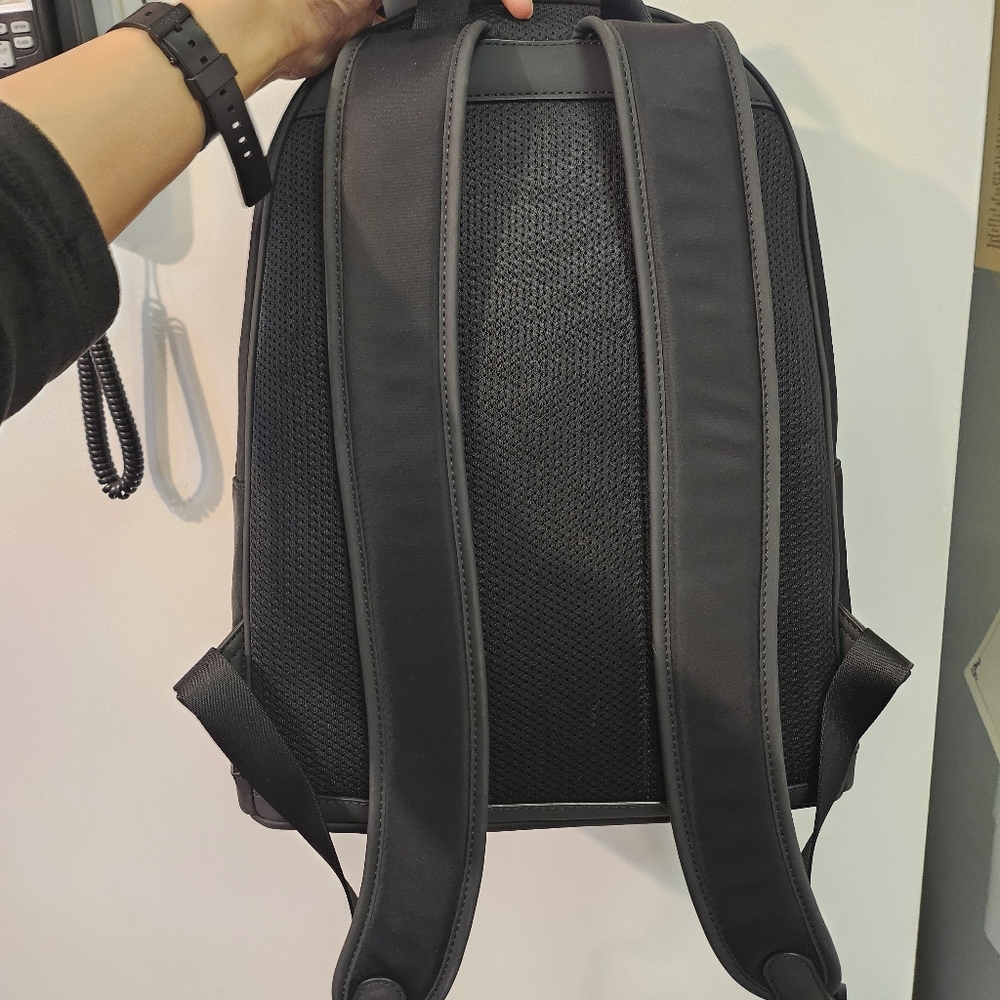 Michael Kors Jet Black Backpack - Picture 2 of 4